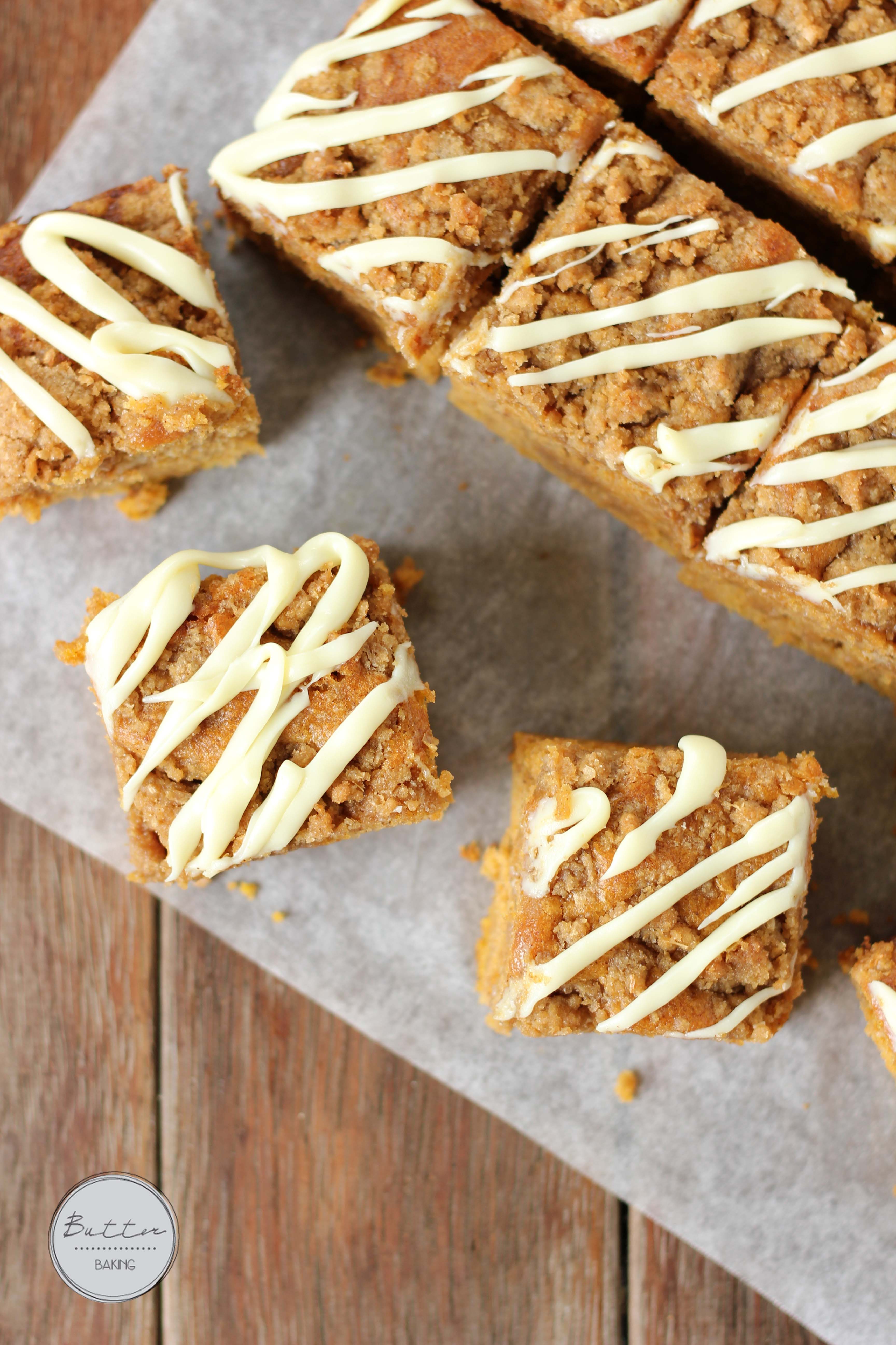 Pumpkin streusel layered sheet cake | Butter Baking