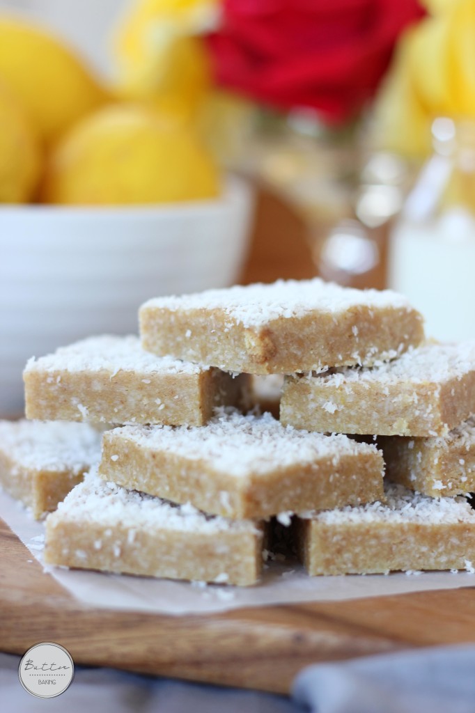 Lemon coconut bars | Butter Baking