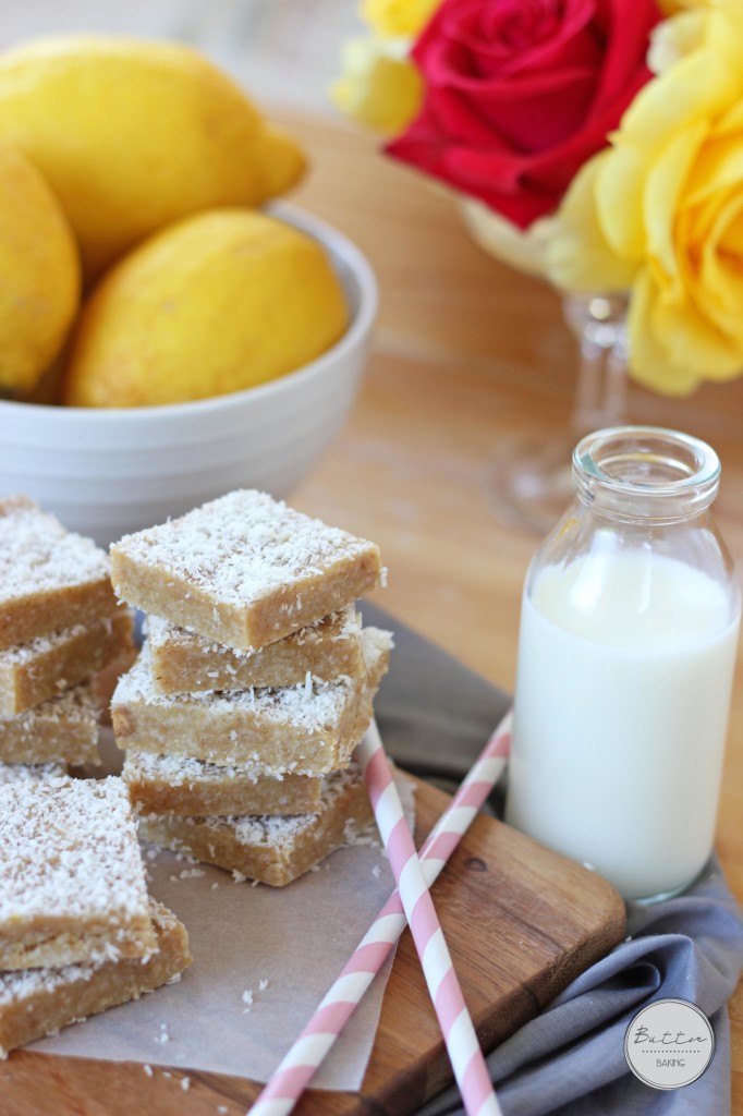Lemon coconut bars | Butter Baking