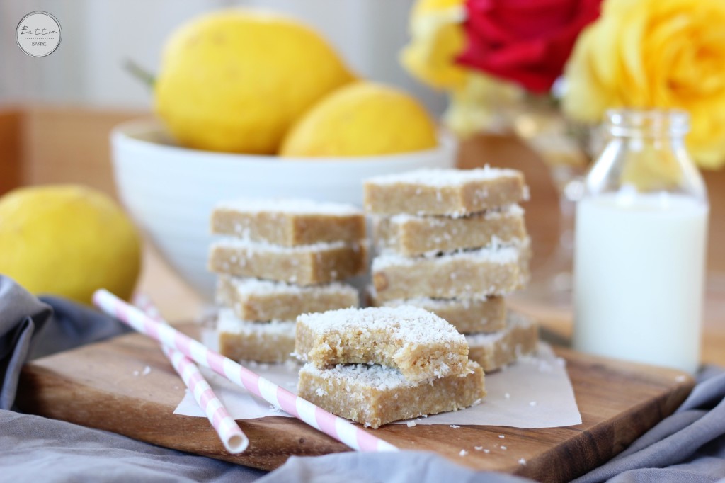 Lemon coconut bars | Butter Baking